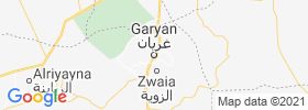 Gharyan map